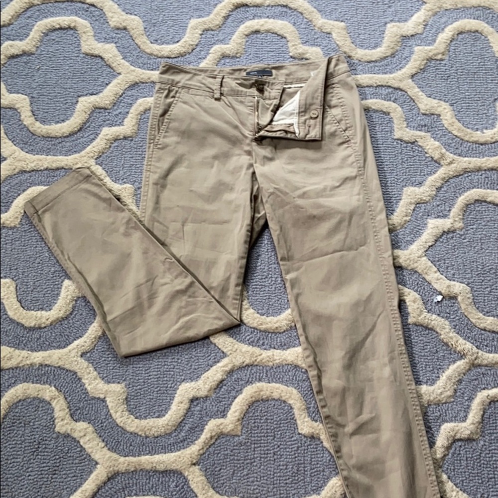 Vince khaki straight led pant